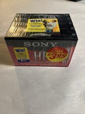 Sony HF 90 Minute Blank Audio Cassette Tapes 5 Pack High Fidelity C-90HFL