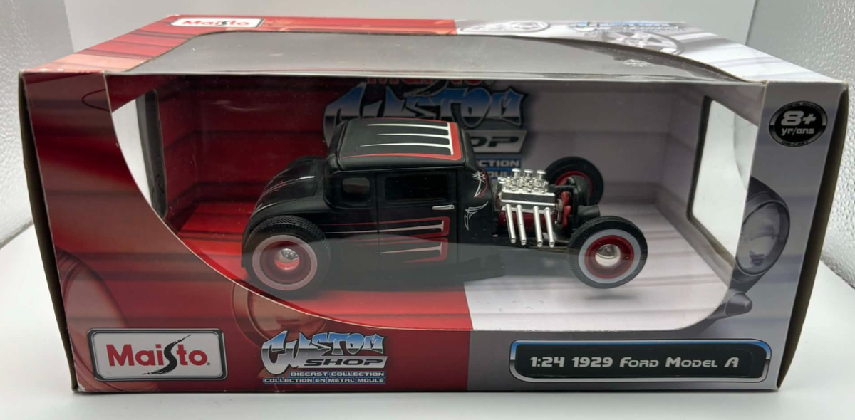 Maisto 1929 Ford Model A Hot Rod 1:24 Scale Diecast Model | eBay