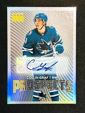 2024-25 UD Skybox Metal Universe Premium Prospects Collin Graf Rookie Auto RC