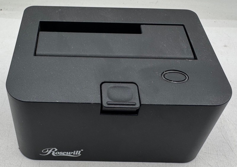 Rosewill RX-DUS100 SATA Hard Drive Docking Station USB No Power Adapter Untested