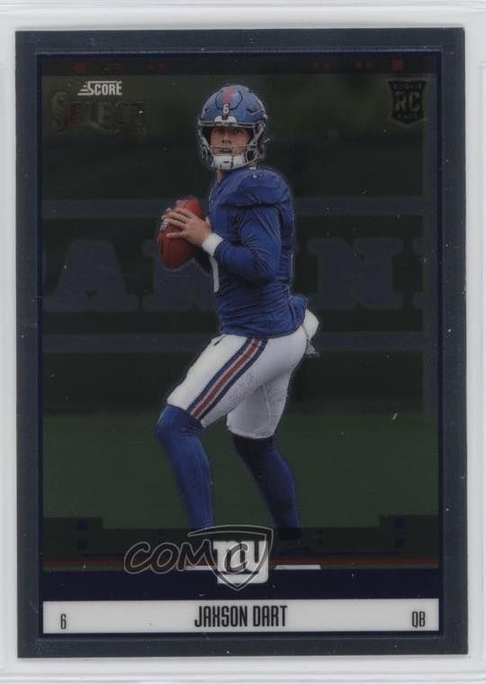 2025 Panini Select Score Select Throwback Jaxson Dart #14 1k6o