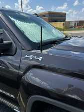 7" Short Rubber Spiral Antenna Mast Rod Radio AM/FM for GMC SIERRA 2006-2025 New