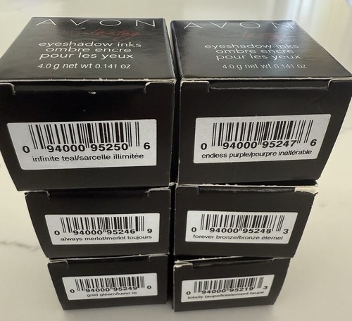 Avon EXTRALASTING Eyeshadow Inks (NEW) Discontinued HTF Lot (6) All Different - Picture 4 of 4