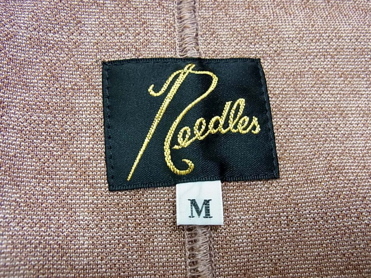 Needles STUDIOUS Jacquard Raglan Jacket Pink Beig… - image 6