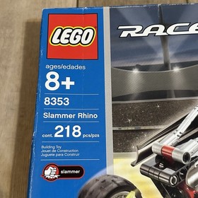 Lego Racers Slammer Rhino 8353 New - Open Box - Packages Sealed