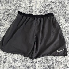 Nike Dri Fit Flex Stride Shorts Mens Size XL 7  Brief Lined Running Black