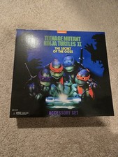 TEENAGE MUTANT NINJA TURTLES II SECRET OF THE OOZE ACCESSORY SET NEW SEALED NECA