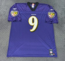 2 Baltimore Ravens Reebok Football Jersey Steve McNair Men’s Size XL Home/Away