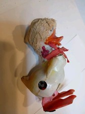 Vintage 1950s 60s Plastic Duck Toy Figure Japan Kitsch Retro Decor