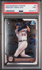 ⚾ Spencer TORKELSON RC Rookie PSA 9 2022 Bowman Chrome #53 POP 54 🔥 Mint