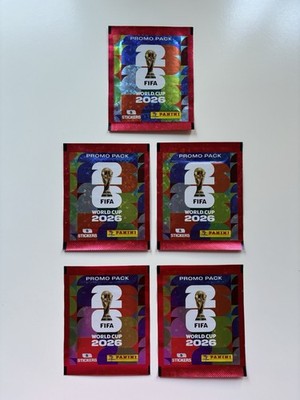 Panini FIFA  World Cup 2026 Promo Sticker 5 Tüten OVP