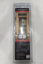Screen Tight Screen Door Hardware Kit Heavy Duty 3 Hinges 2 Handles White