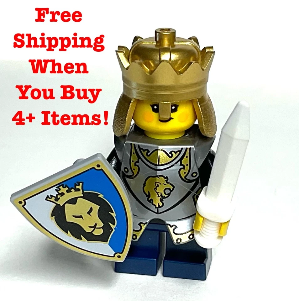Custom LEGO Medieval Village Castle Minifigures – Peasants, Merchants, Craftsmen - Image 2 of 4