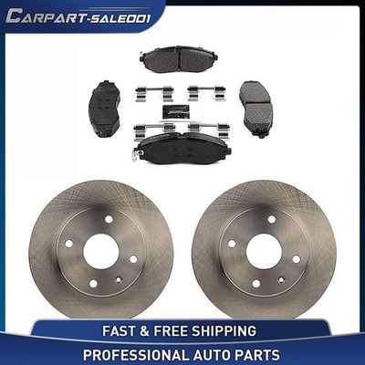 Front Disc Brake Rotors Brake Pads Kit for 2004-2010 Chevrolet Optra 2.0L