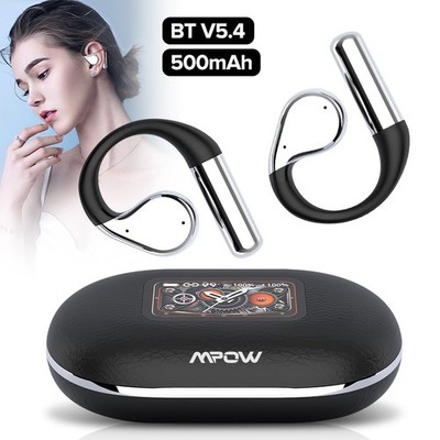 MPOW Bluetooth 5.4 Open Ear Kopfhörer Kabellos Kopfhörer HiFi TWS Sportkopfhörer