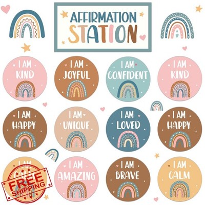 Naozinebi BOHO Affirmation Station Bulletin Board