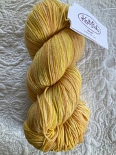 Knit Picks Merino Superwash Yarn "Stroll" Hand Painted Golden Glow Yellow Tonal
