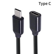 USB C Data Cables 60W Type-c Extension Cord Type-c Male To Female 3A Extension