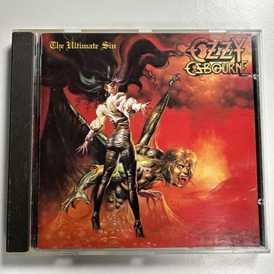 Ozzy Osbourne - The Ultimate Sin CD Epic 1986 Jewelcase