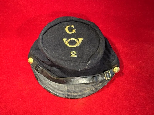 ORIG CIVIL WAR INFANTRY VETERAN GAR REUNION KEPI CAP