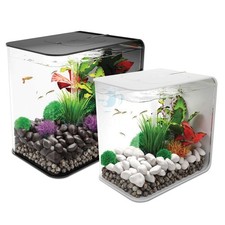 BIORB FLOW AQUARIUM ALL IN ONE FISH TANK KIT FILTER LED MCR LIGHTING 15L 30L
