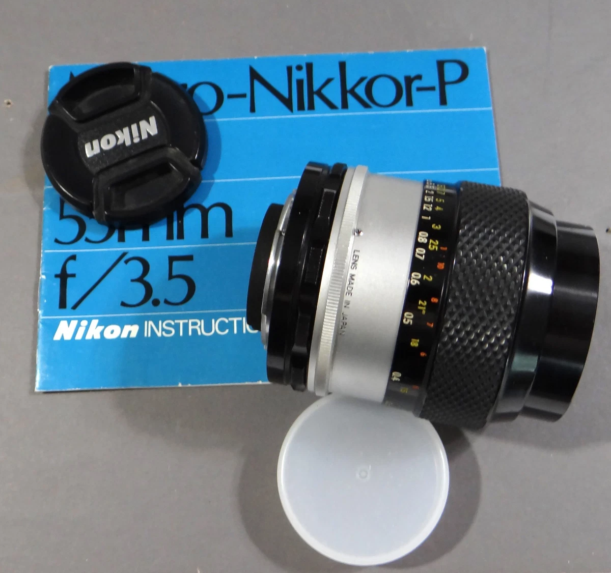 Nikon Micro NIKKOR f/3.5 Camera Lenses 55mm Focal for sale | eBay