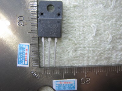5pcs 2SK12A6OU KI2A6OU K12AG0U KI2A60U K12A6OU K12A60U 2SK12A60U TO220F-3 #D7