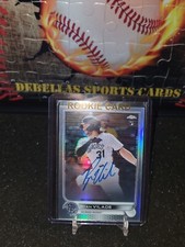 2022 Topps Chrome Rookie Auto Refractor #RA-RV Ryan Vilade /499 Colorado Rockies