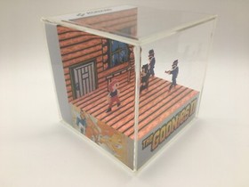 The Goonies II 2 NES Nintendo Shadow Box Diorama Cube