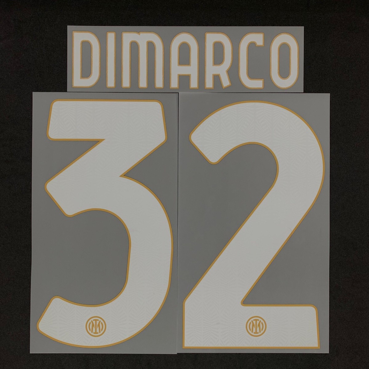 OFFICIAL DIMARCO #32 2024-25 Home Inter Milan FC Print | eBay