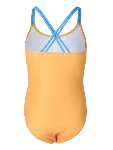 Kids Girls Swimsuit Leotard Swimwear Open Back Beachwear Training One-piece - Picture 50 of 68