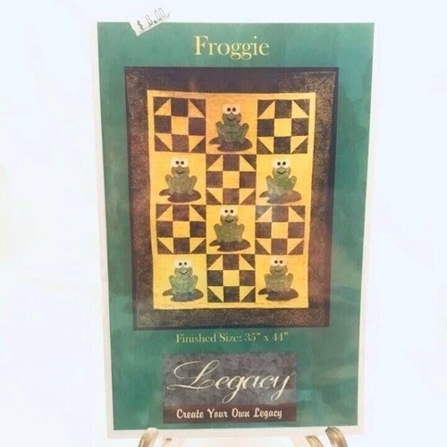 #1564 Creat your own Legacy Froggie Quilt Sewing Pattern | eBay