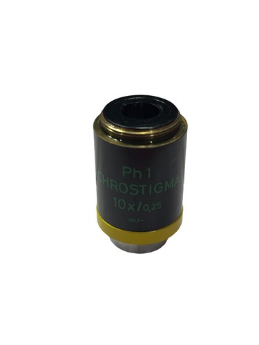 Zeiss Achrostigmat 10X/0.25 / Ph1 Microscope Objective Lens Phase Contrast - Picture 2 of 4