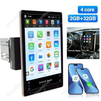 Android 14 Car Stereo Radio GPS Wifi Double 2 Din Touch Screen Player 10 Inch