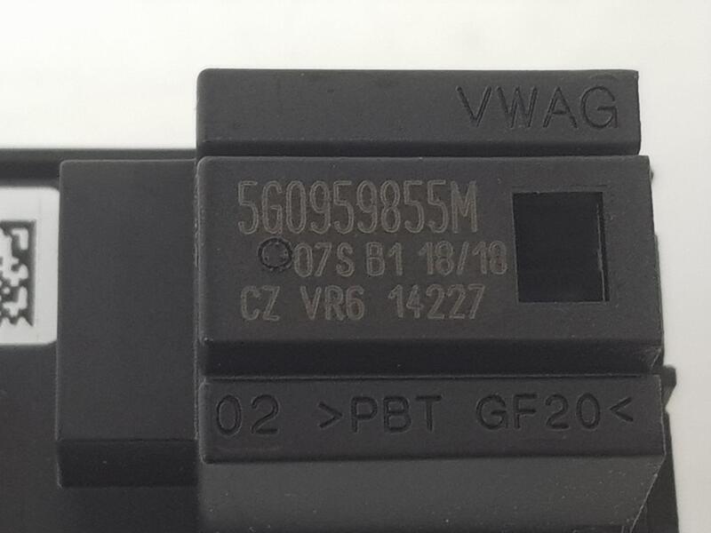 5G0959855M fensterheber schalter hinten links für VOLKSWAGEN GOLF 