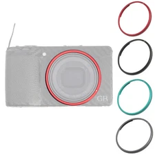 Lens Decoration Ring Cap Metal for Ricoh GR III GRIII GR3 GR 3 Camera as GN-1