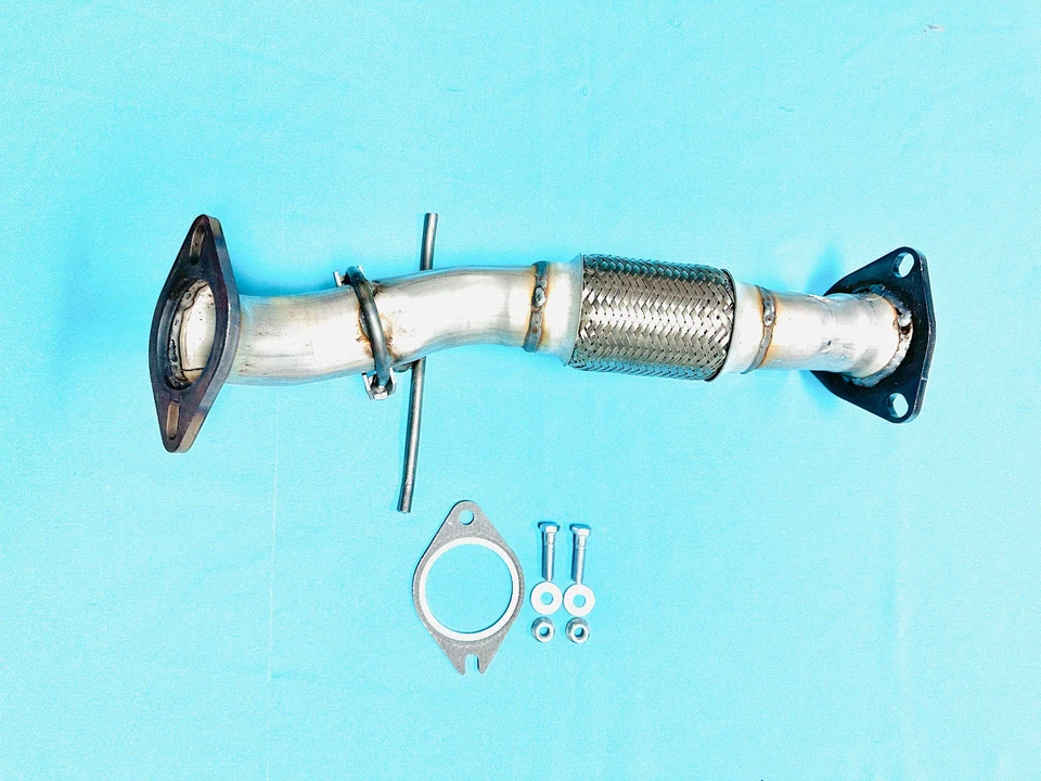 Fits: 2018 to 2021 Volvo XC60 & 2020 To 2021 Volvo V90 2.0L Front Flex Pipe Foto 3 de 4