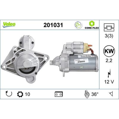 Starter VALEO 201031