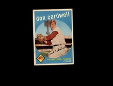 1959 Topps 314 Don Cardwell VG-EX #D1,237801