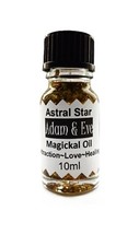 Adam & Ewa Magiczny olejek przyciągający miłość uzdrawianie wicca pogański rytuał olej do maści