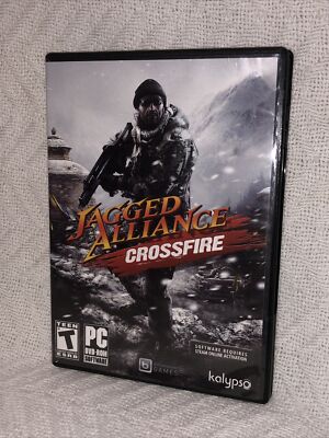 Kalypso Jagged Alliance Crossfire PC DVD-Rom Software, 2012, Video Game Rated T