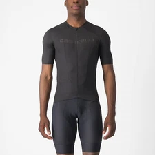 Castelli PROLOGO LITE Short Sleeve Cycling Jersey - 2024 MEN'S : LIGHT BLACK