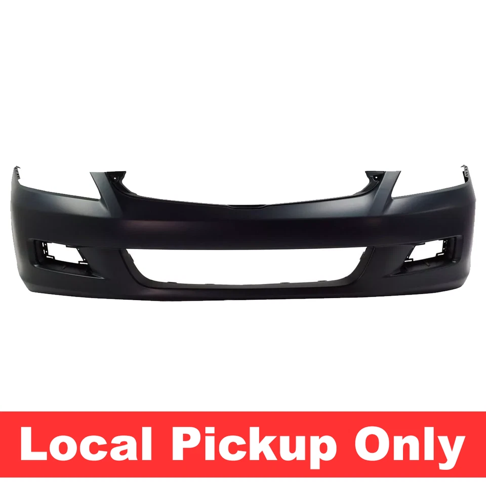 New Front Bumper Cover Hood & Fender Set Kit For 2006-2007 Honda Accord Sedan Foto 3 de 4