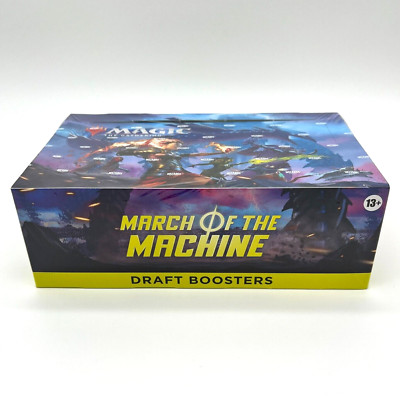 Magic the Gathering MtG MARCH OF THE MACHINE Draft Boosters Box * FACTORY SEALED