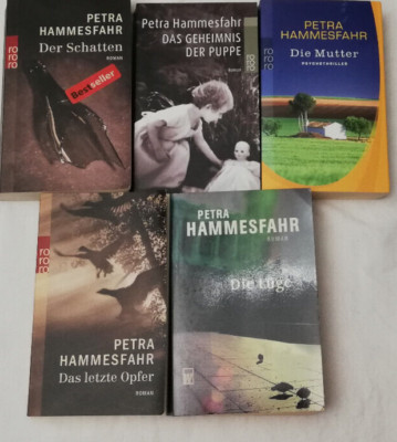 5x Bücher Petra Hammesfahr Roman Thriller Sammlung Konvolut Die Lüge Die Mutter