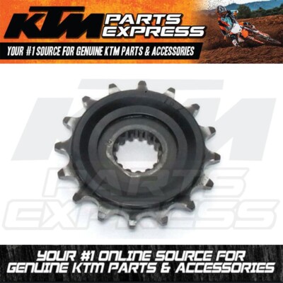 NEW OEM KTM ENGINE SPROCKET 15 T DAMPED 690 DUKE ADVENTURE SMC  