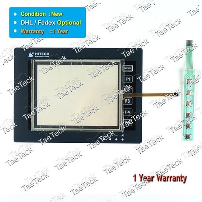 Touch S n Panel Glass for HITECH AP1600C + Overlay + Membrane Keypad Button  #D4
