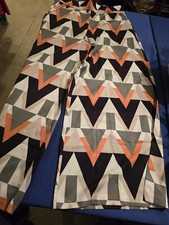 Bright Multi-Color Capri Pants