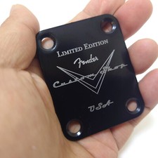 For Fender Stratocaster Telecaster Electric Guitar Neck Plate Limited Edition