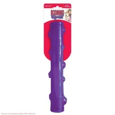 KONG Squeezz Stick Fetch Dog Toy - Purple - L *BRAND NEW*